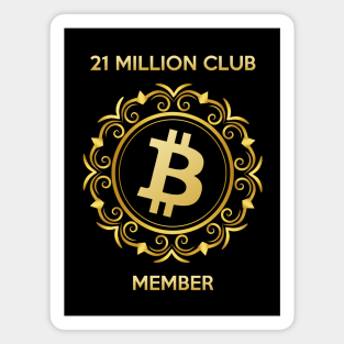 21 Million Club Member Magnet
